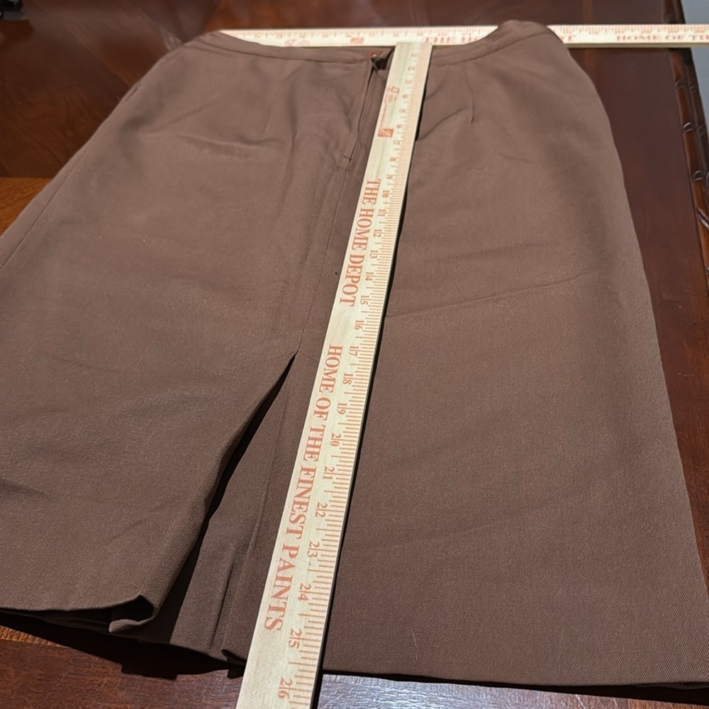 Vintage intuitions 💯 wool office skirt - Picture 8 of 10